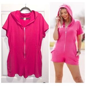 Smash + Tess X Birds Papaya Apres Sun Romper Limited Cream Soda Pink Size Large